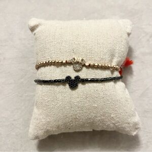 KEEP Collective Mickey and Minnie adjustable bracelets